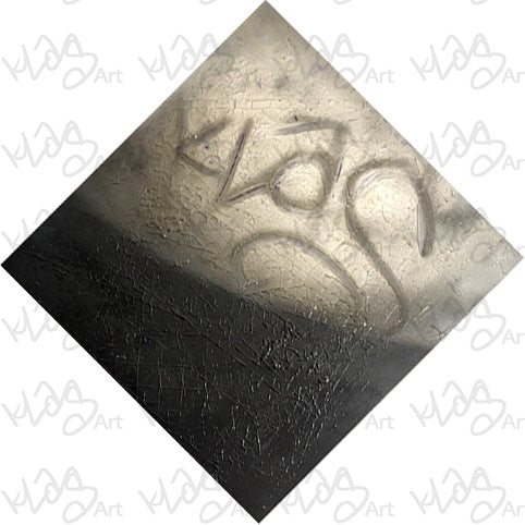 Print of Mixed Media Painting - KLAS Tagging the Moon - by KLAS