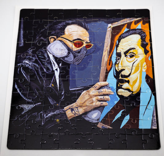 Puzzle - Dali painting Dali - by Sal Vargas KLAS