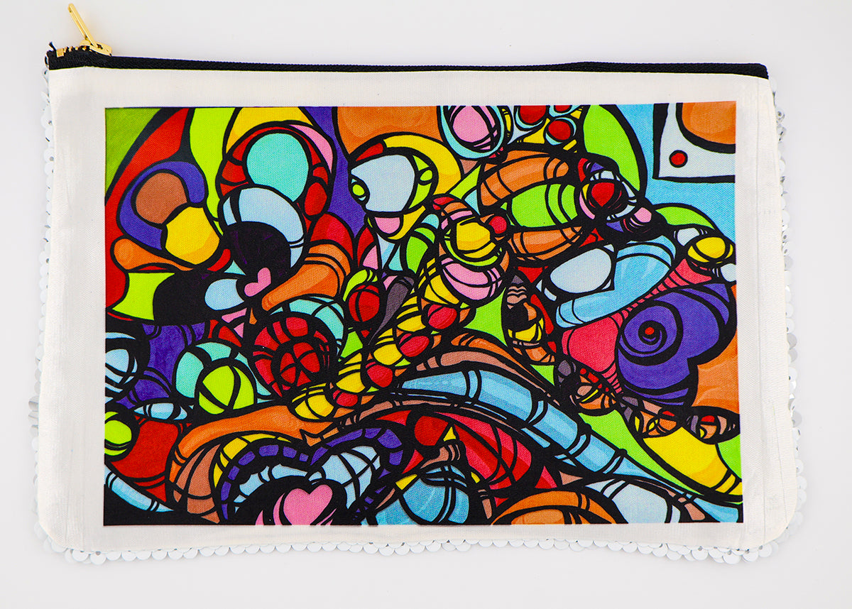 Flip Sequin Zipper Pouch of Paradigm Shift by Sal Vargas KLAS 2024