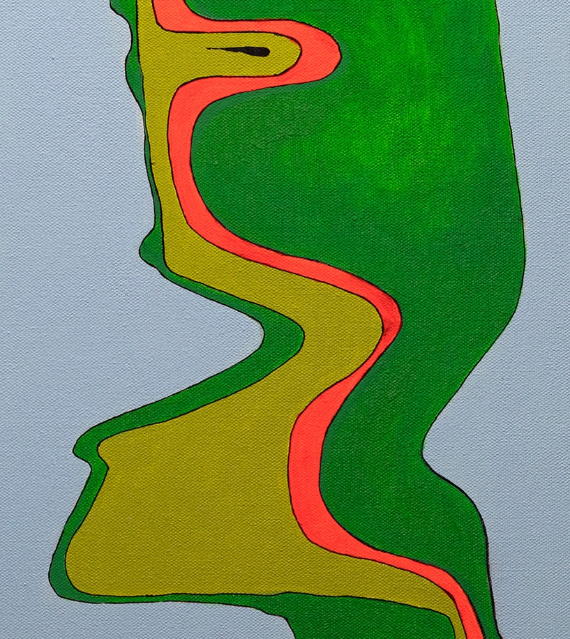 Acrylic Painting - Reflection- by Sal Vargas KLAS