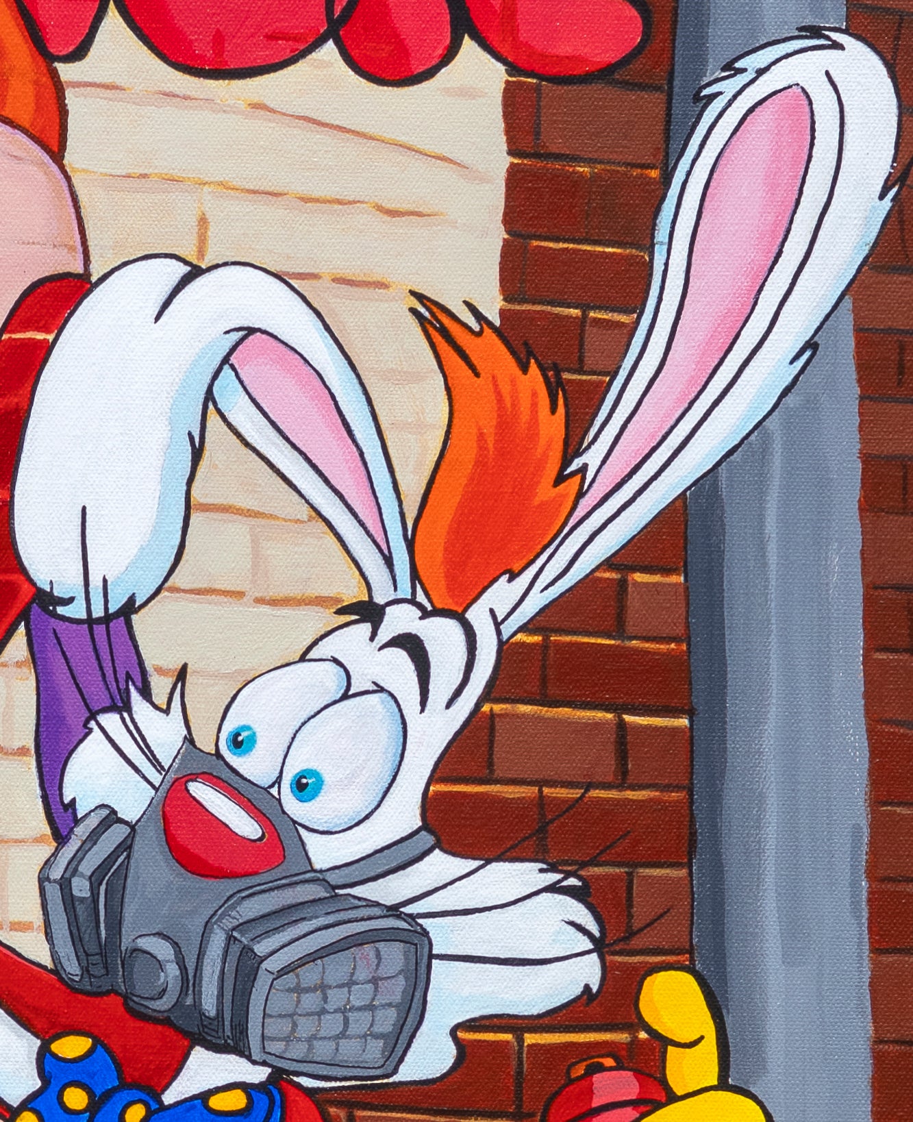 Acrylic Painting - Who's painting Jessica Rabbit? - by Sal Vargas KLAS