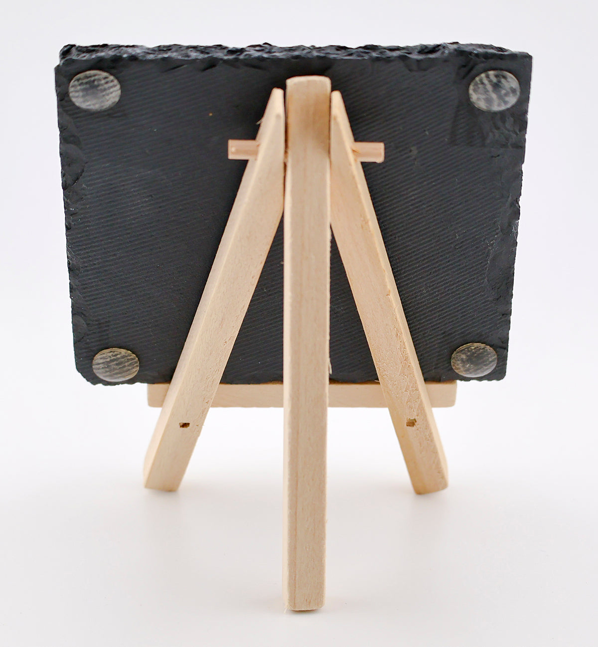 Slate Rock Art Coaster of Acrlyic Painting of Frida painting Self - by Sal Vargas KLAS